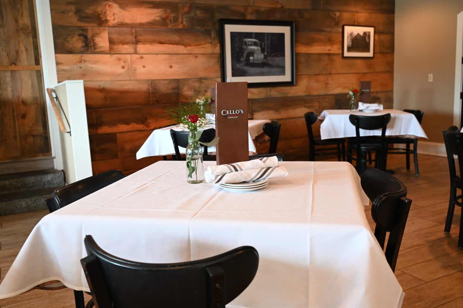 Events Cellos Farm House Italian